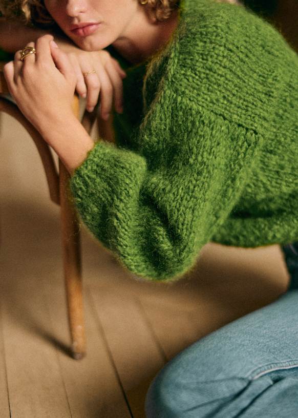 Pull Colette - Sézane x Les Mains de Mamie