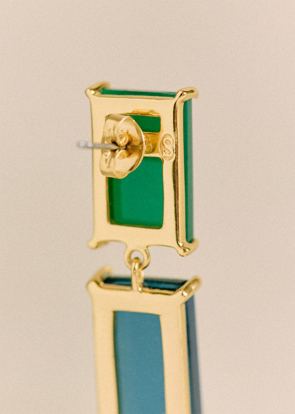 Jean earrings