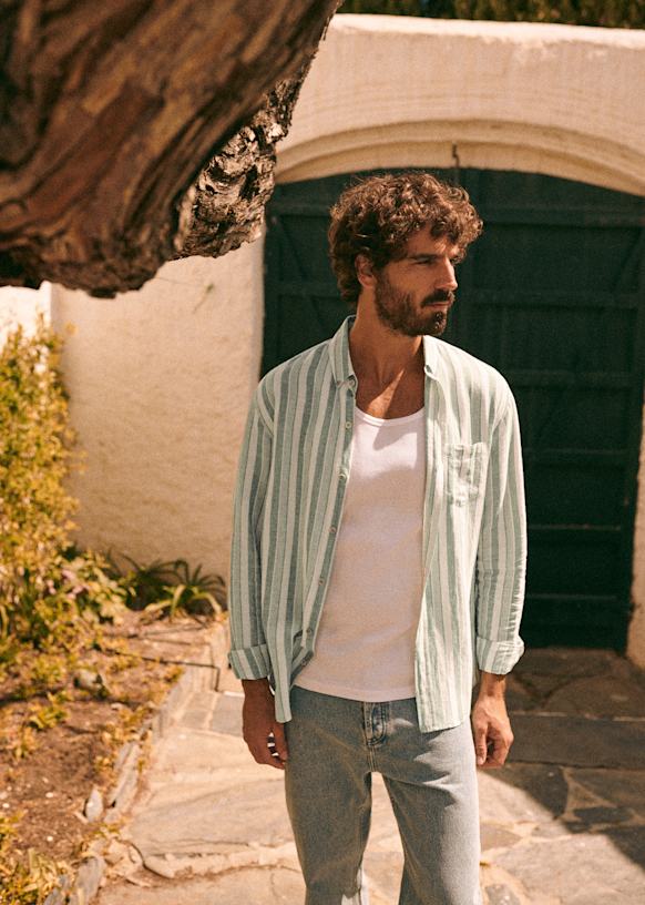 Chemise Charlie Coton Lin