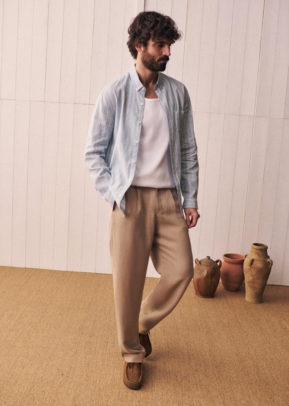 Chemise Charlie Coton Lin