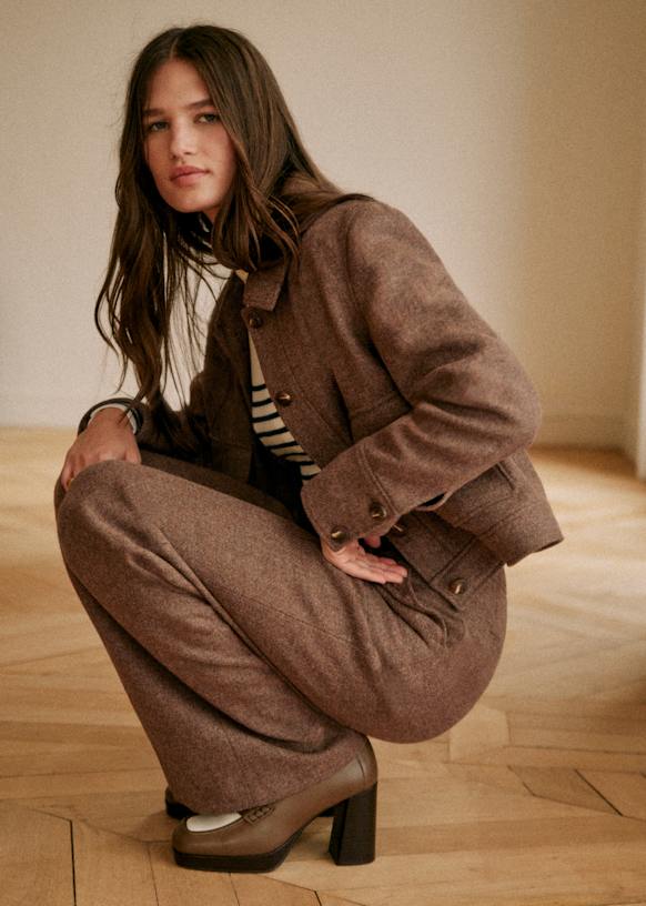 Veste en tissu éponge