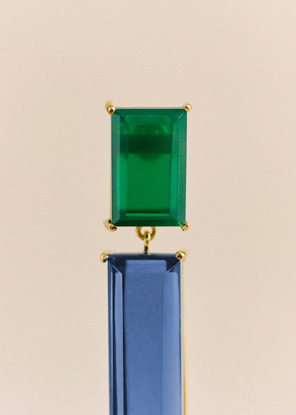 Jean earrings