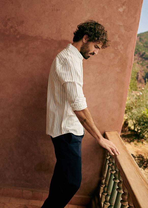 Chemise Charlie Coton Lin