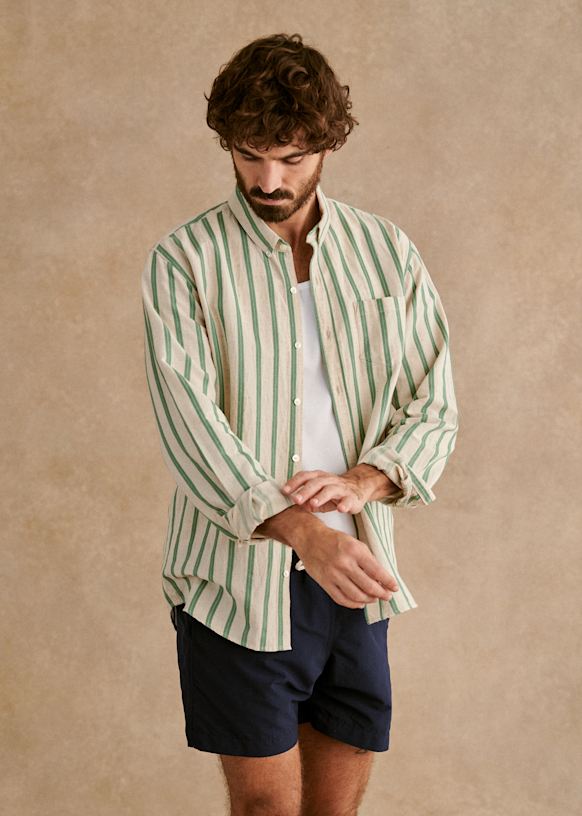 Chemise Charlie Coton Lin