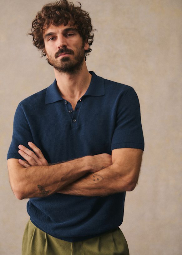 Polo maille Simeone