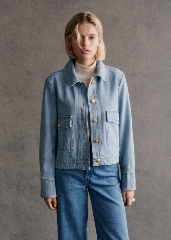 Veste en tissu éponge
