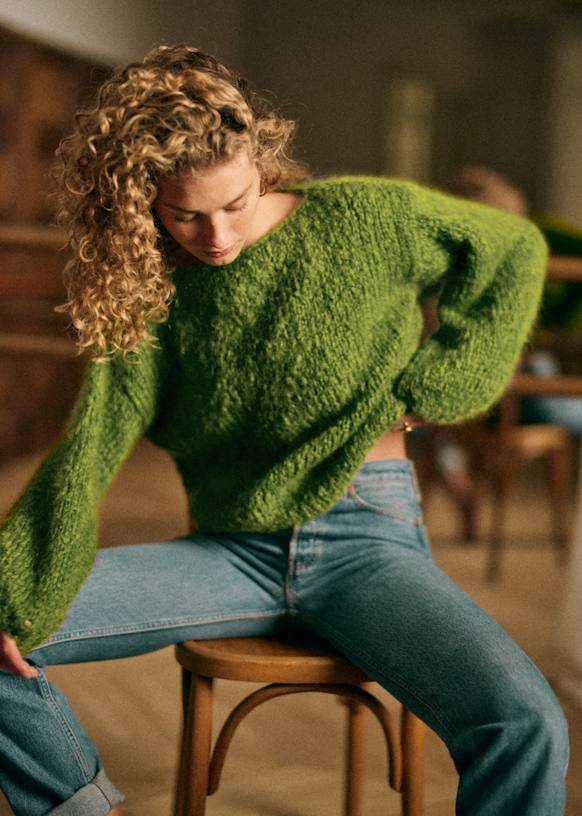 Pull Colette - Sézane x Les Mains de Mamie