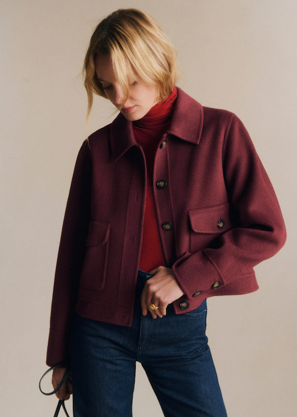 Veste en tissu éponge