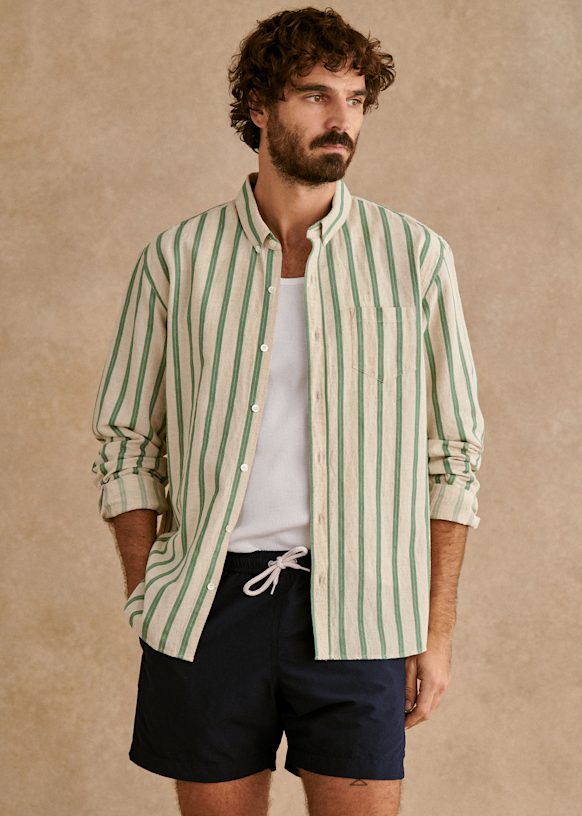 Chemise Charlie Coton Lin