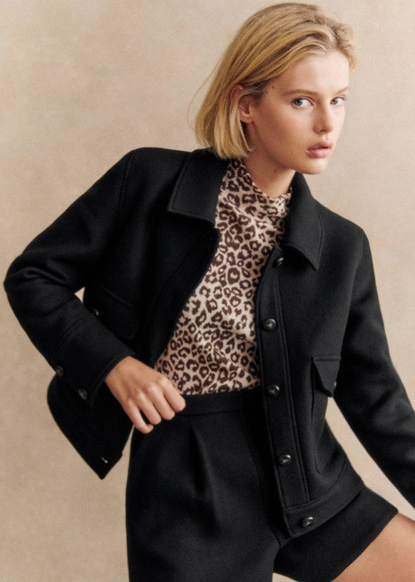 Veste en tissu éponge