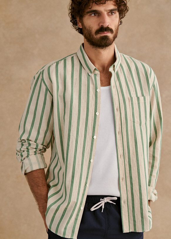 Chemise Charlie Coton Lin