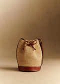 Bourse Mini Farrow Raphia