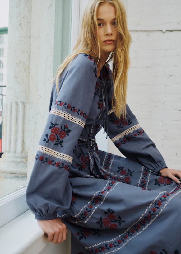 Robe Cindya - Sézane x SEA NY