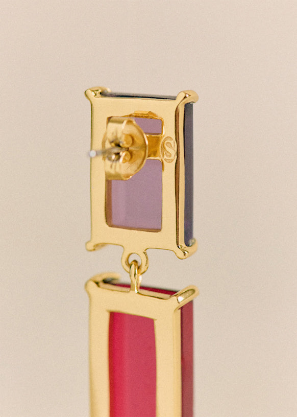 Jean earrings