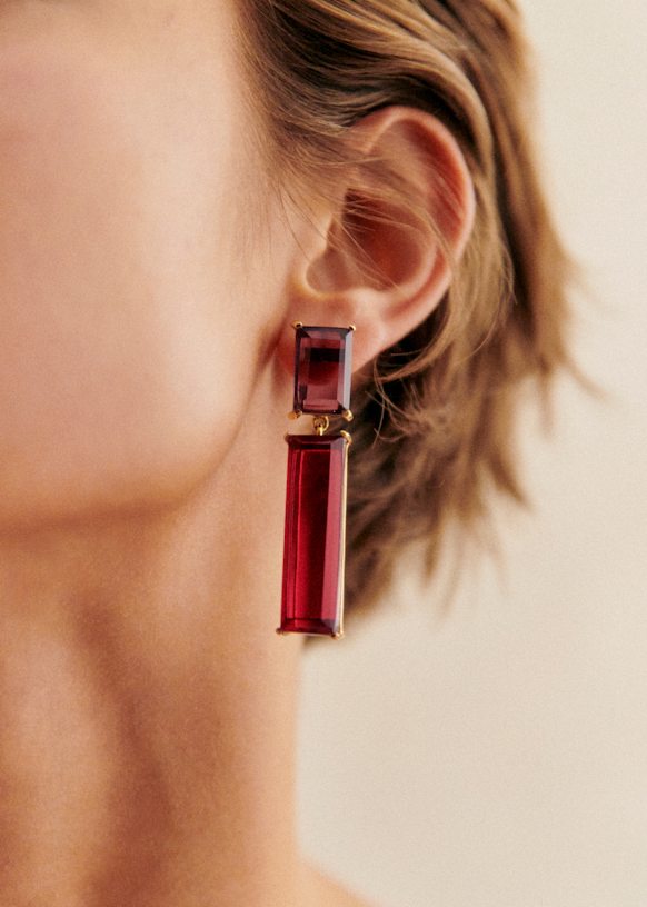 Jean earrings