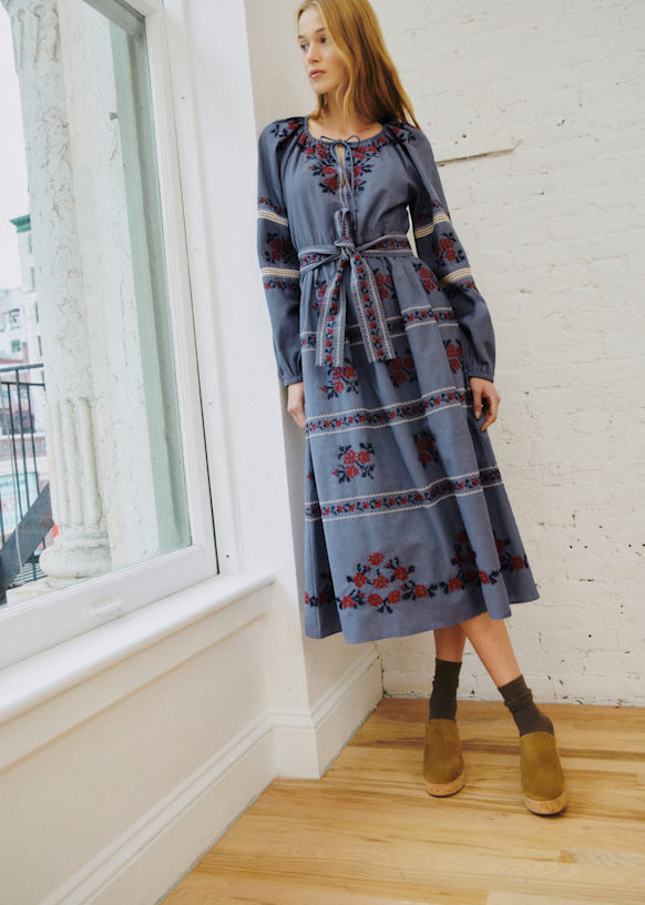 Robe Cindya - Sézane x SEA NY