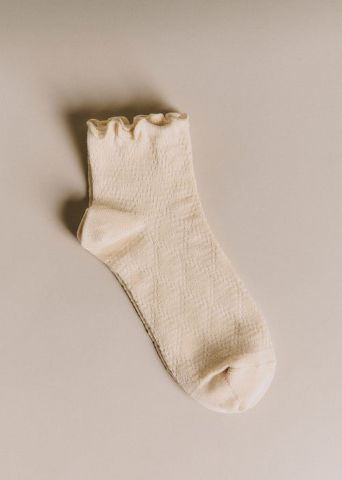 Chaussettes en pointelle