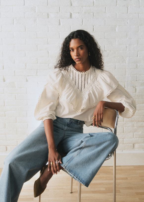Blouse Amarine - Sézane x SEA NY