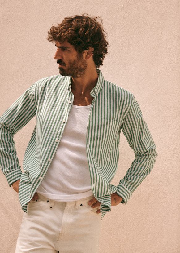 Chemise Charlie Coton Lin