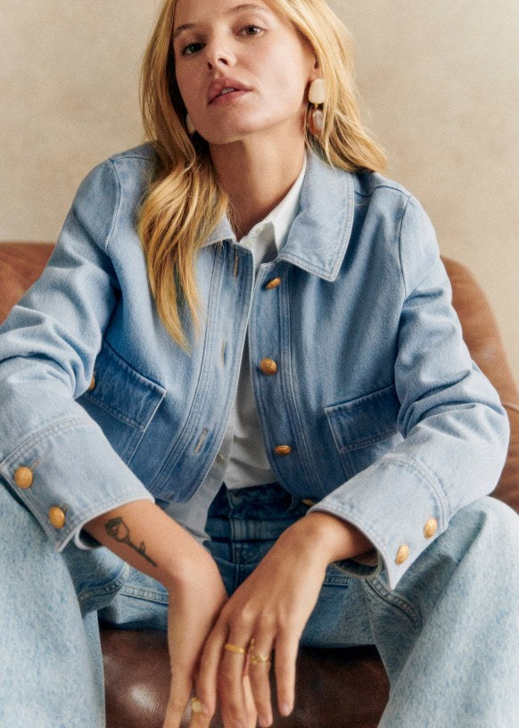 Veste en tissu éponge
