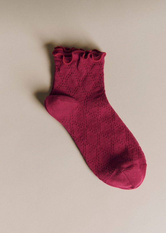 Chaussettes pointelle